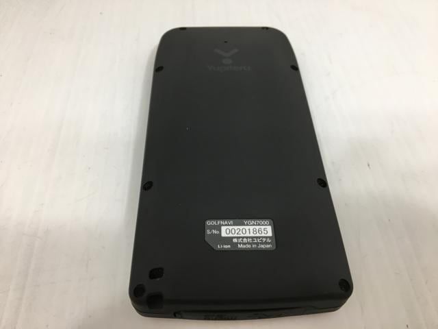 返品OK 【ゴルフ用品】ユピテル ゴルフナビ ベスト YGN7000 中古美品