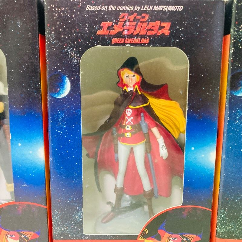 未開封品】【3種セット】クイーンエメラルダス レジン製 リミテッド