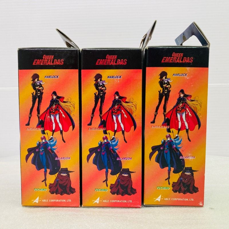 未開封品】【3種セット】クイーンエメラルダス レジン製 リミテッド