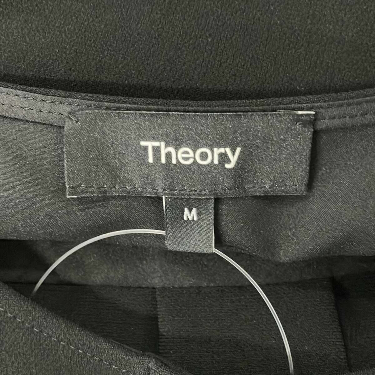  theory セオリー 長袖カットソー サイズM レディース - 黒 長袖 Tシャツ カットソー