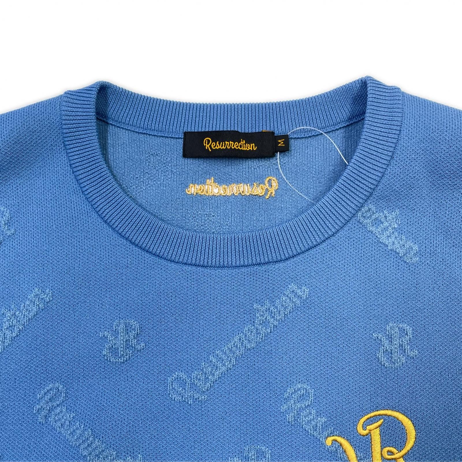 中古 メンズ レザレクション Resurrection セーター M 水色 ブルー