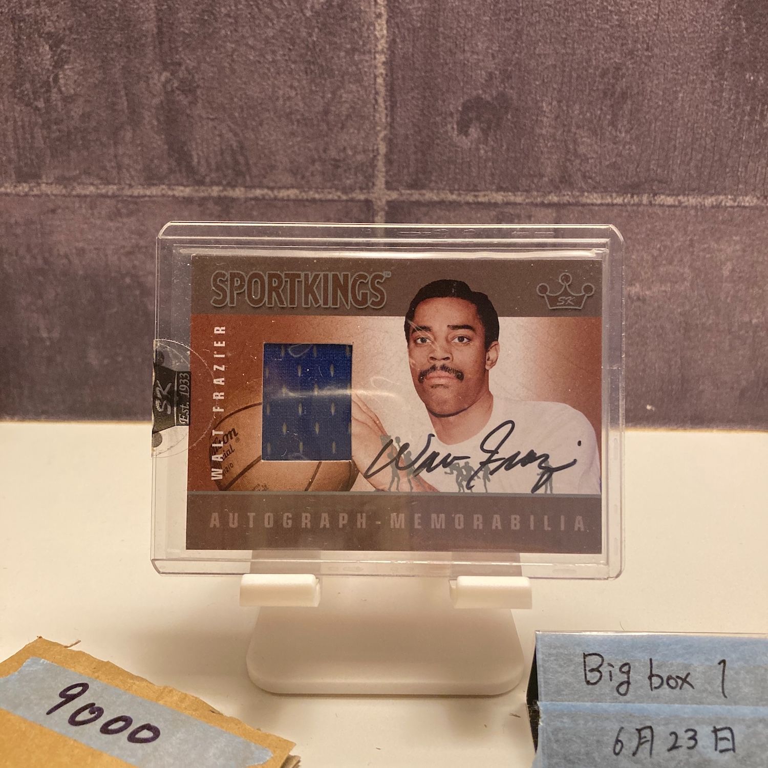 2008 Sportkings LP Walt Frazier 直筆サインカード New York Knicks