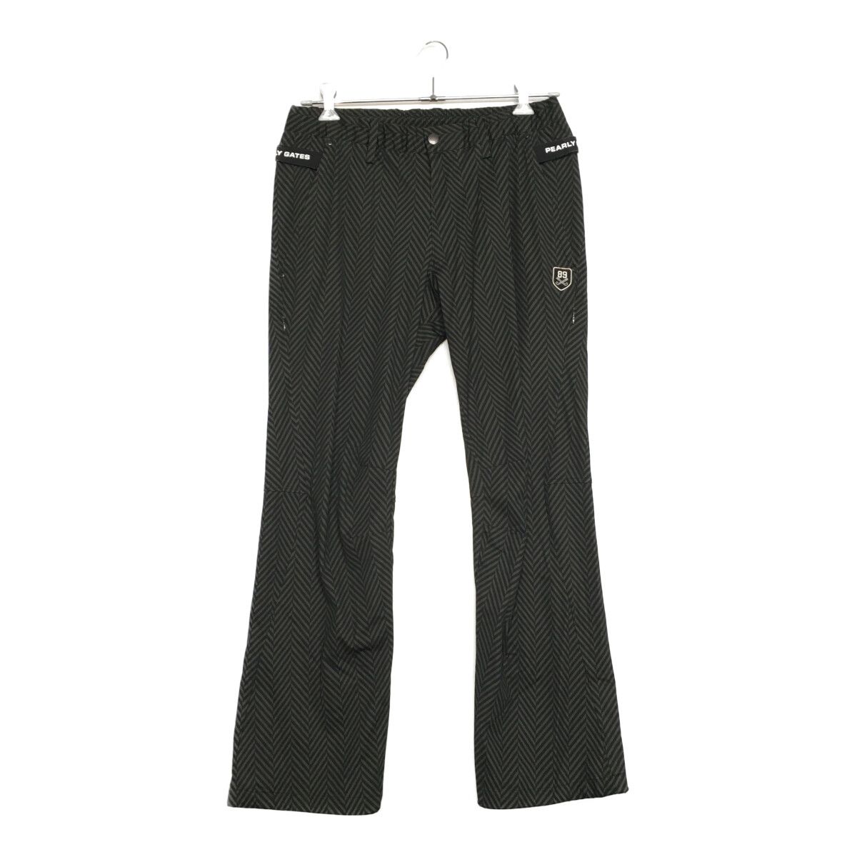 中古 メンズ パーリーゲイツ PEARLY GATES パンツ 6(LL) グレー×黒