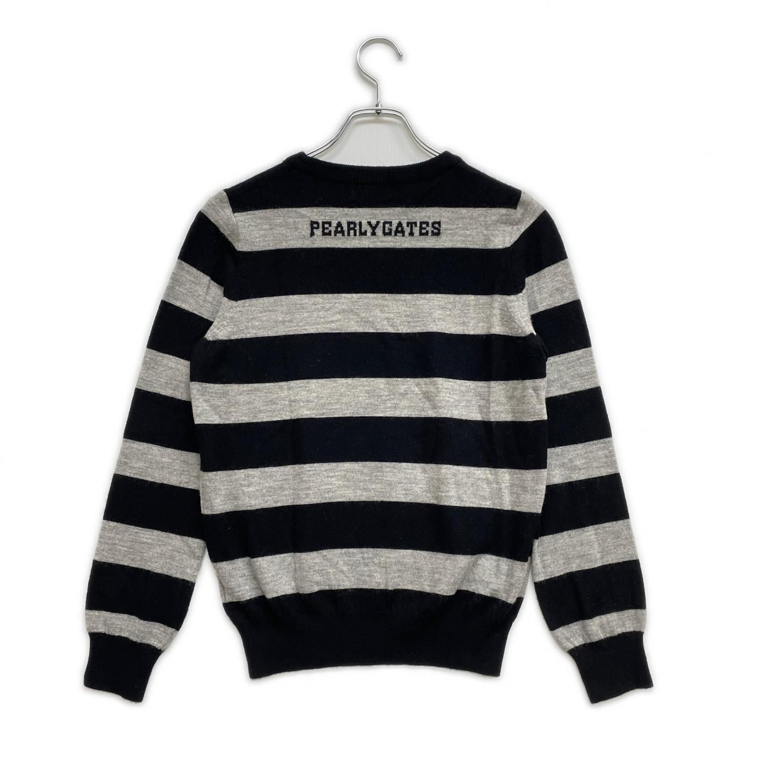 中古 レディース パーリーゲイツ PEARLY GATES セーター 1(M) 黒
