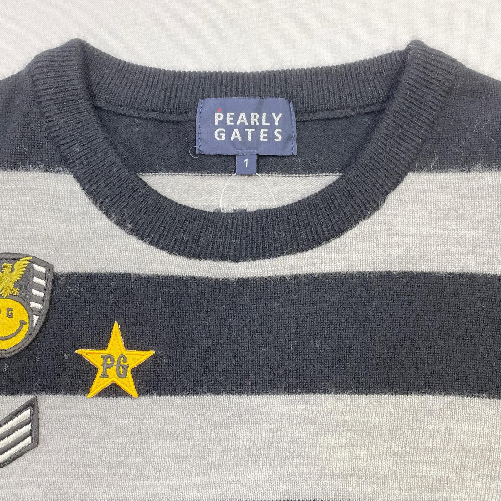 中古 レディース パーリーゲイツ PEARLY GATES セーター 1(M) 黒