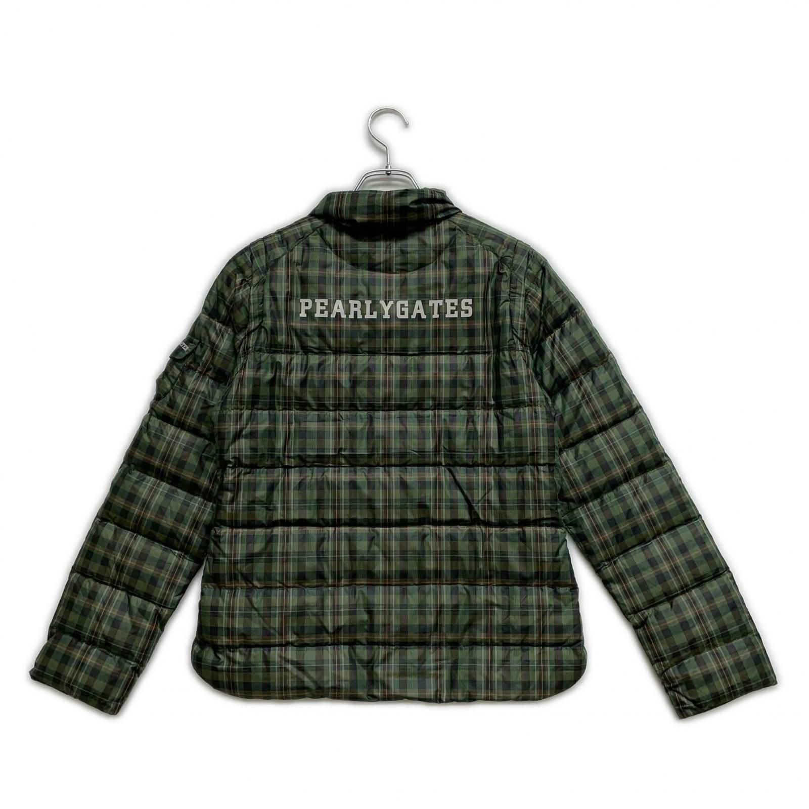 新品未使用　タグ付き　PEARLY GATES チェック柄 ジャケット 中古 レディース パーリーゲイツ PEARLY GATES ダウンジャケット 1(M