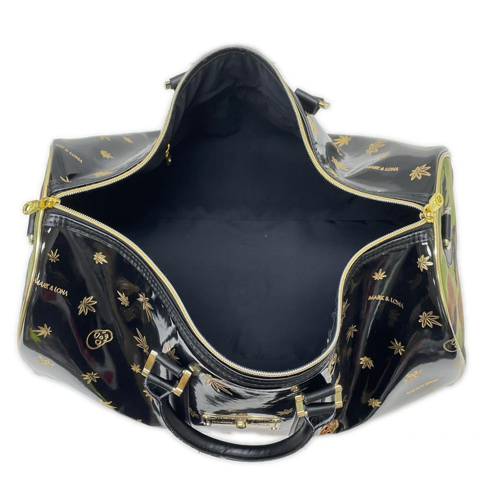 【ほぼ未使用】MARK & LONA ボストンバッグ ゴールド ほぼ未使用】MARK & LONA ボストンバッグ ゴールド 2025年最新