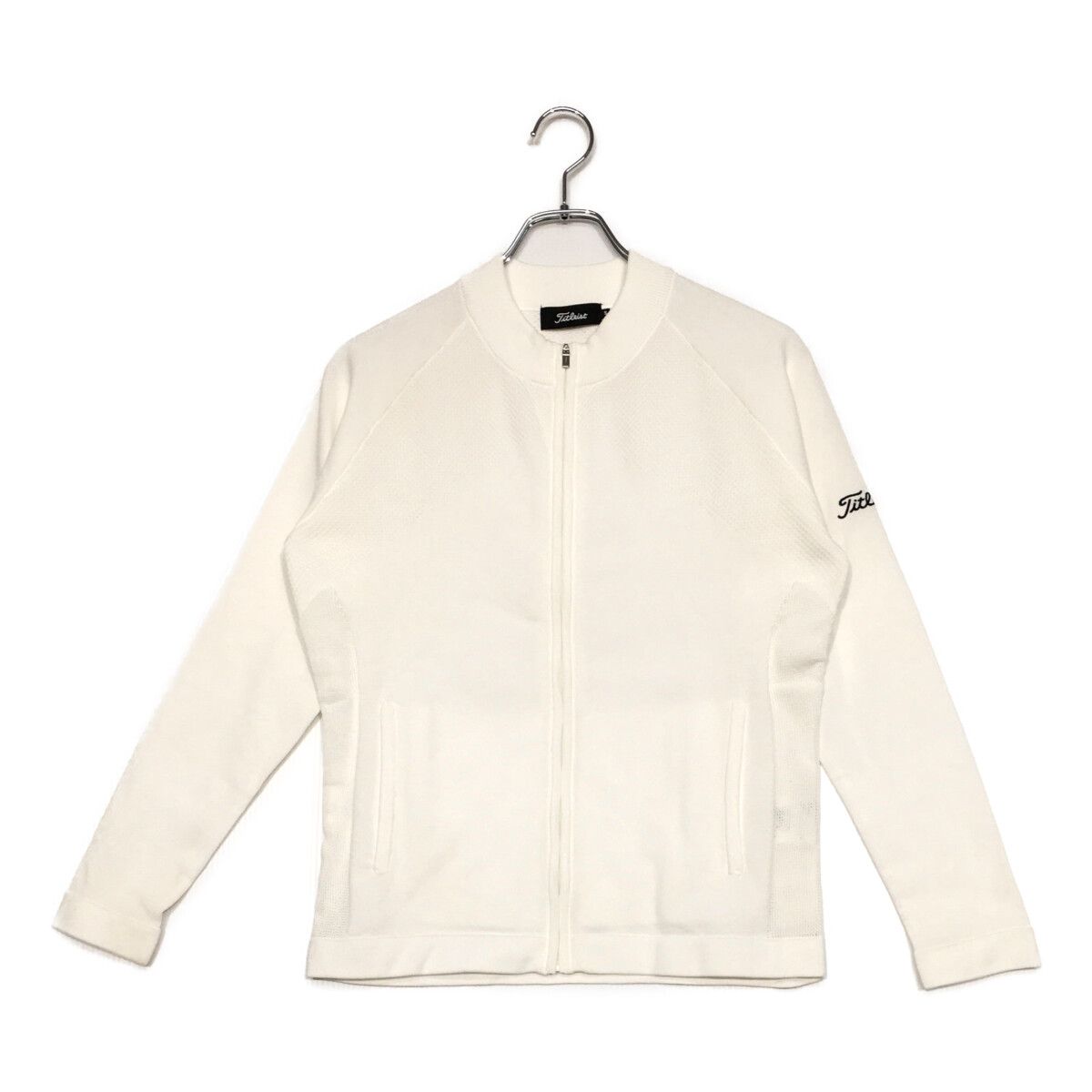 中古 メンズ タイトリスト Titleist ニットアウター S 白 ホワイト