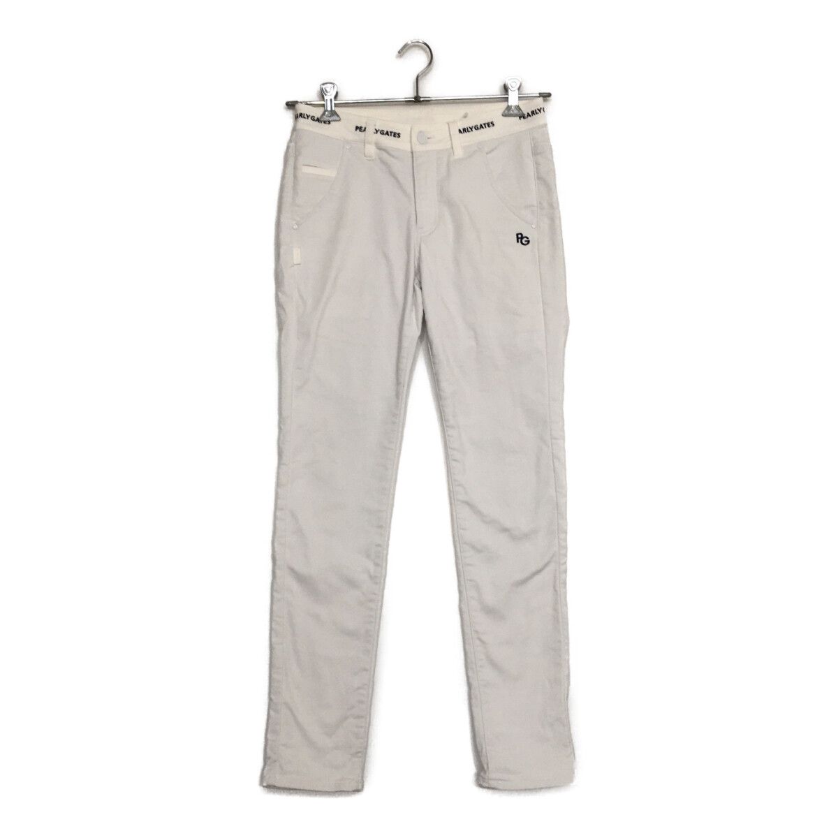 中古 レディース パーリーゲイツ PEARLY GATES パンツ 0(S) 白