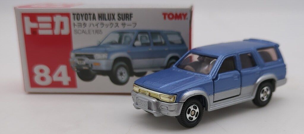トミー トミカ赤箱中国製 トヨタ ハイラックス サーフ 84 - メルカリ