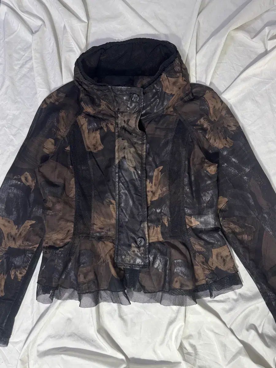 【新品タグ付き】EIKO KONDO ジャケット メッシュ グラフィックプリント 新品タグ付き】EIKO KONDO ジャケット メッシュ グラフィックプリント