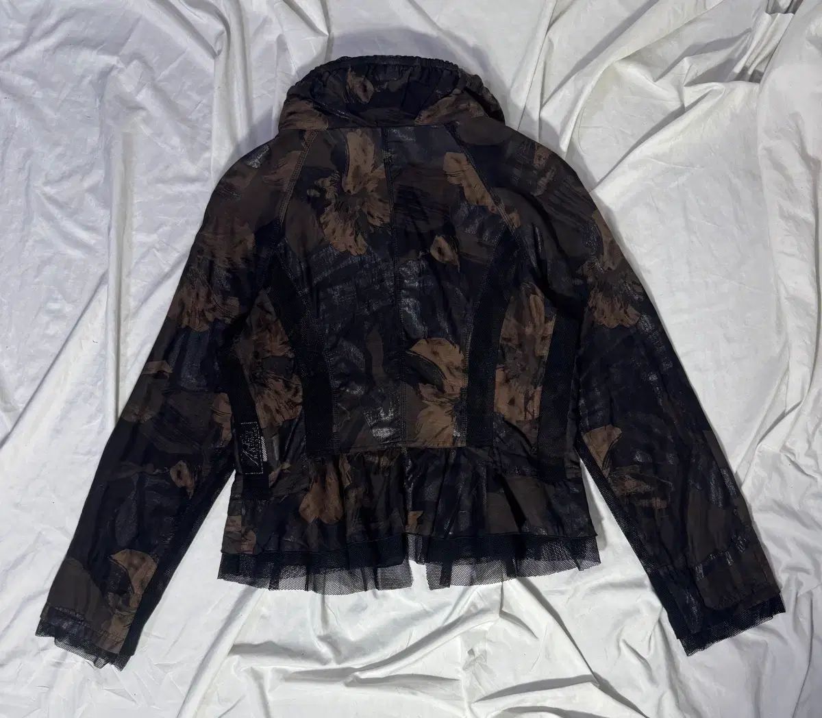 Eiko kondo フラワー シアー メッシュ ジャケット - メルカリ