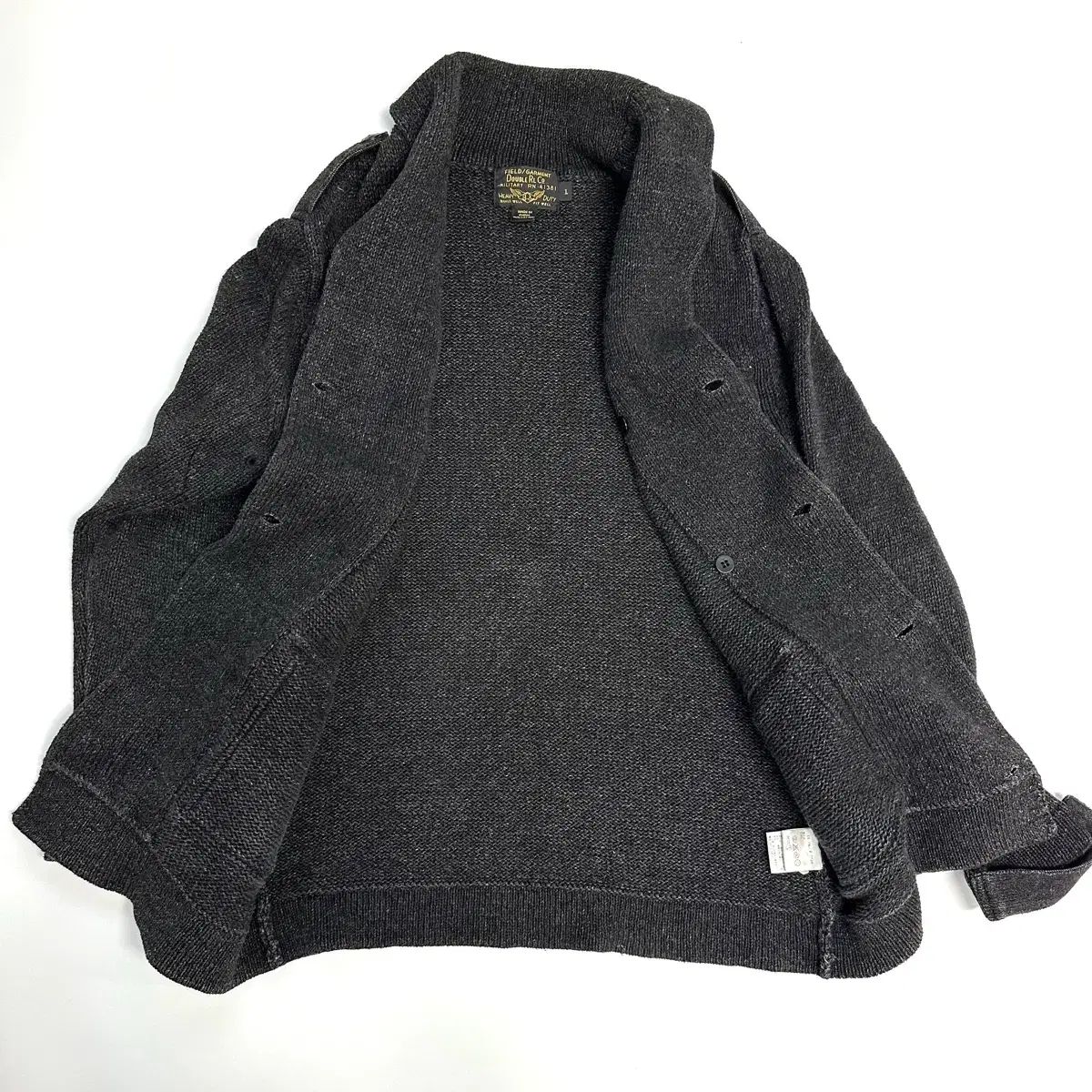 RRL(ダブルアールエル) コットン ショールカラー カーディガン - メルカリ