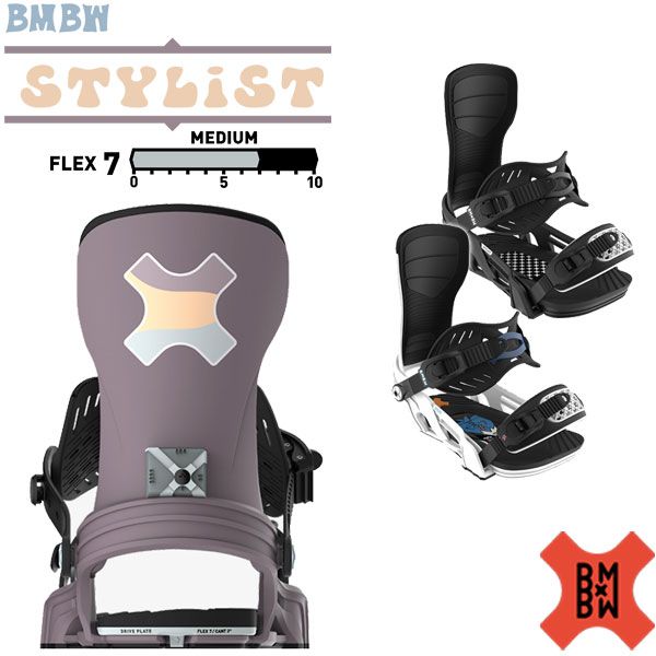 25 26 ベントメタル STYLIST スタイリスト レディース ビンディング バインディング スノーボード 2026
