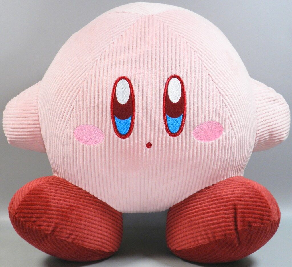 エスケイジャパン コーデュロイBIGぬいぐるみNEW 星のカービィ