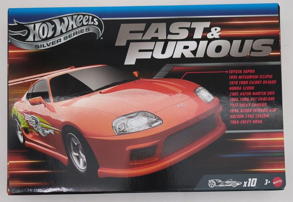 MATTEL HOTWHEELS SILVER SERIES FAST&FURIOUS 10Pack JCT92 - メルカリ