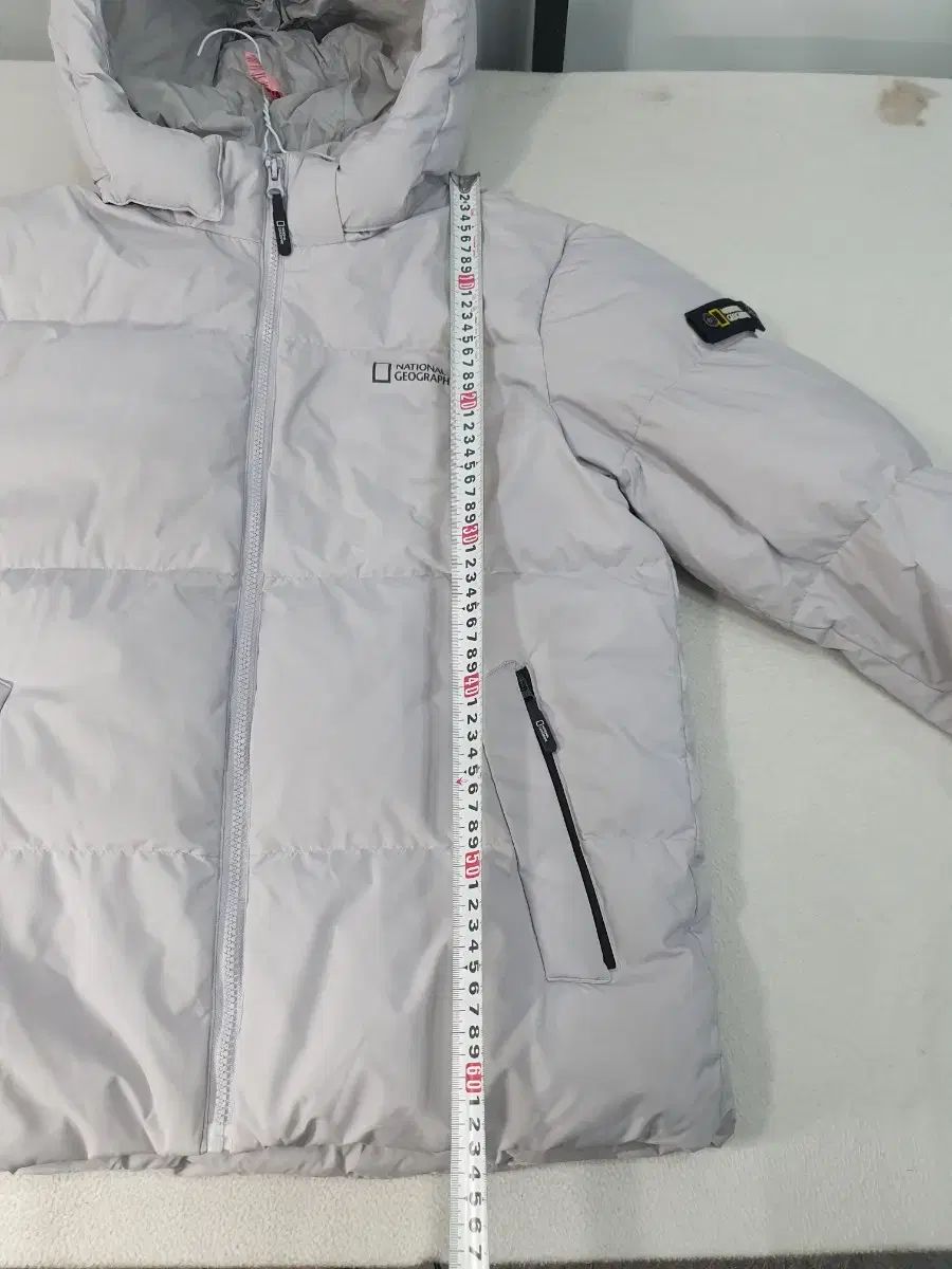  ナショナルジオグラフィック キッズ パファー ダウン ジャケット グレー 160 その他 ジャケット ブルゾン