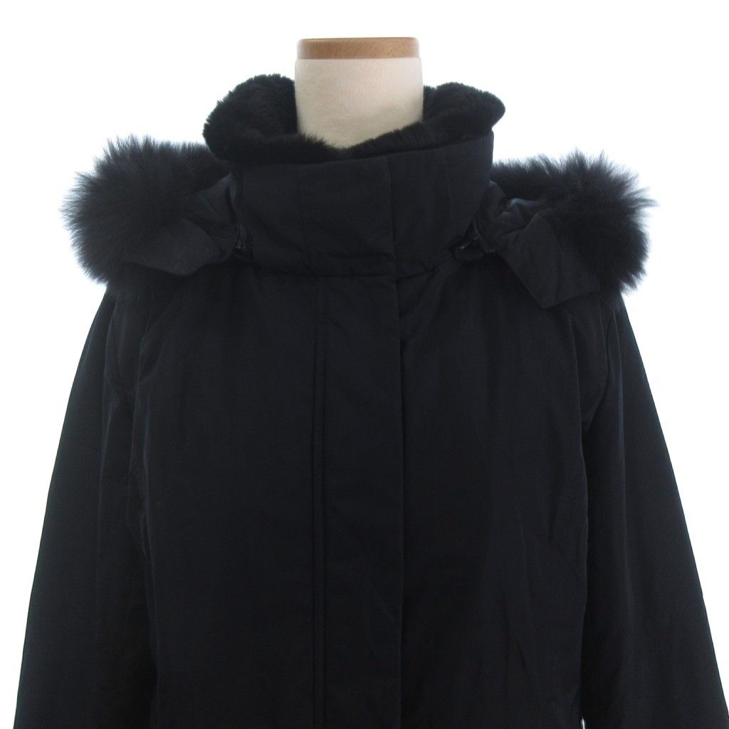 アンタイトル UNTITLED ホワイトダックダウンコート ロング丈