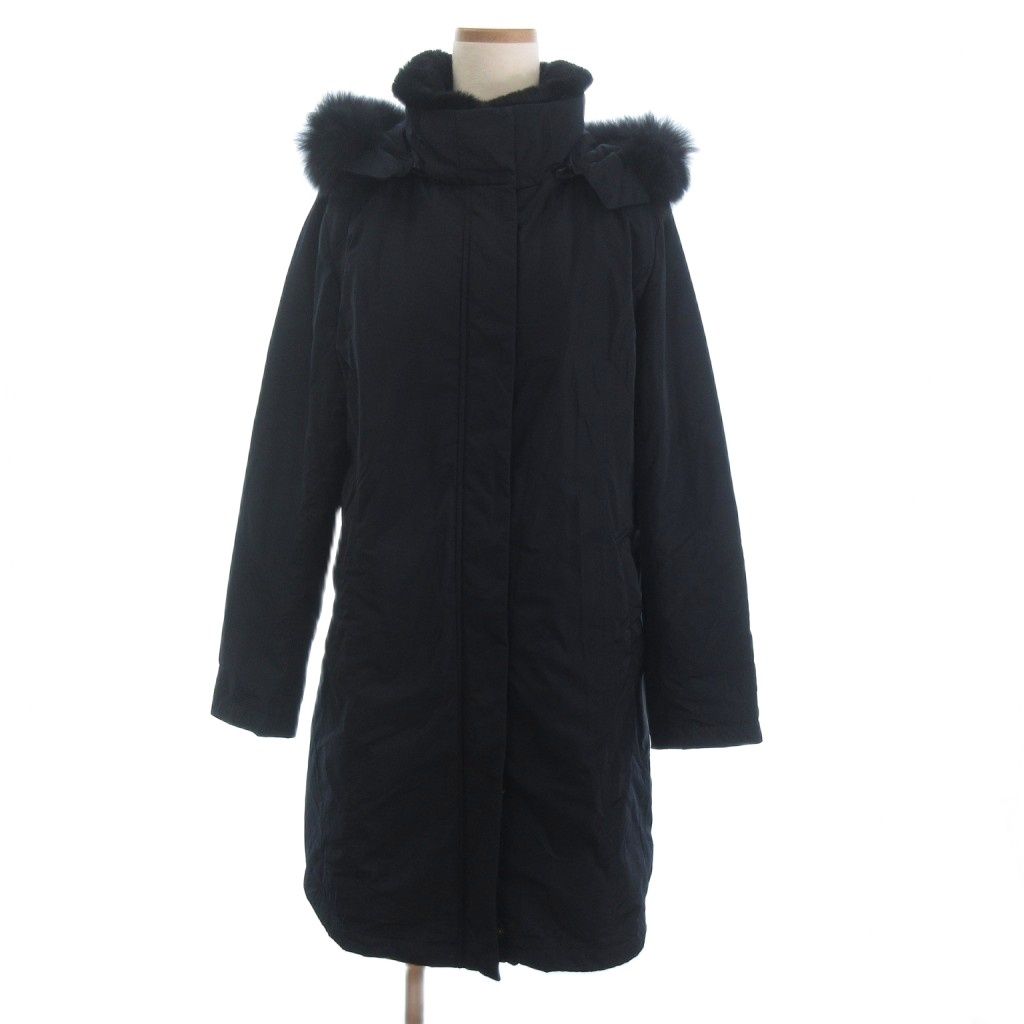 アンタイトル UNTITLED ホワイトダックダウンコート ロング丈