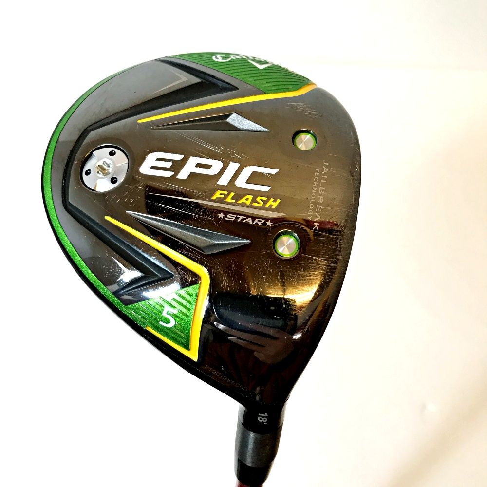 Callaway キャロウェイ フェアウェイウッド EPIC FLASH STAR 5 W 18° 2019 TOUR AD SL-4 レディース ヘッドカバー付 427