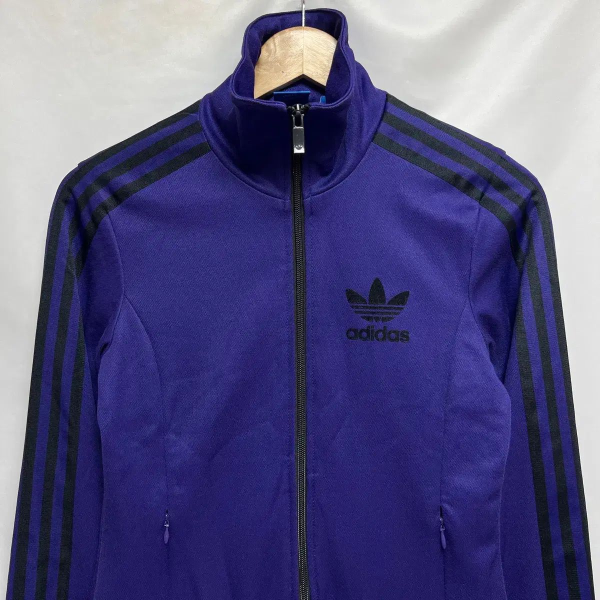 正規品/90 アディダス ヨーロッパ パープルPURPLE セットアップ SET