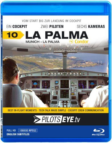 PilotsEYE.tv LA PALMA Blu-ray Discｮ Cockpitflight