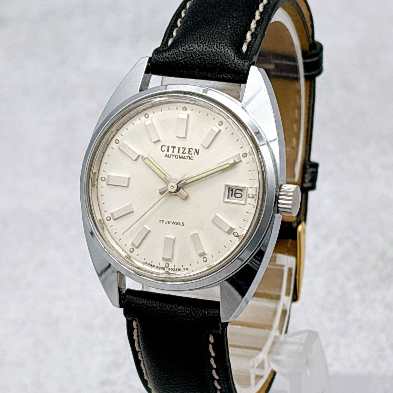 CITIZEN シチズン 自動巻 17石 62-8531 6000系 メンズ 腕時計 デイト ヴィンテージ 稼働品 106