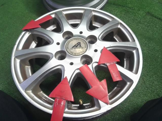 アルミホイール 4本