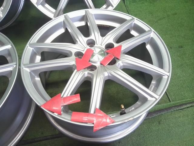 17インチ アルミホイール 4本 自社品番250239