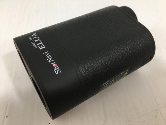 ゴルフ用品 超 テクタイト ショットナビ レーザー距離計 Shot Navi Laser Sniper ELUA Black