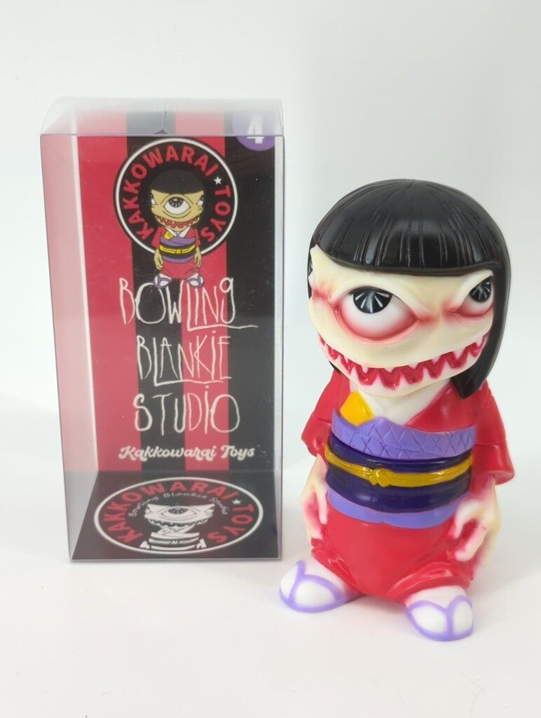 かっこわらい雑貨店 おもちゃ よしこ No.4 黒髪/赤着物 NO.4 - メルカリ