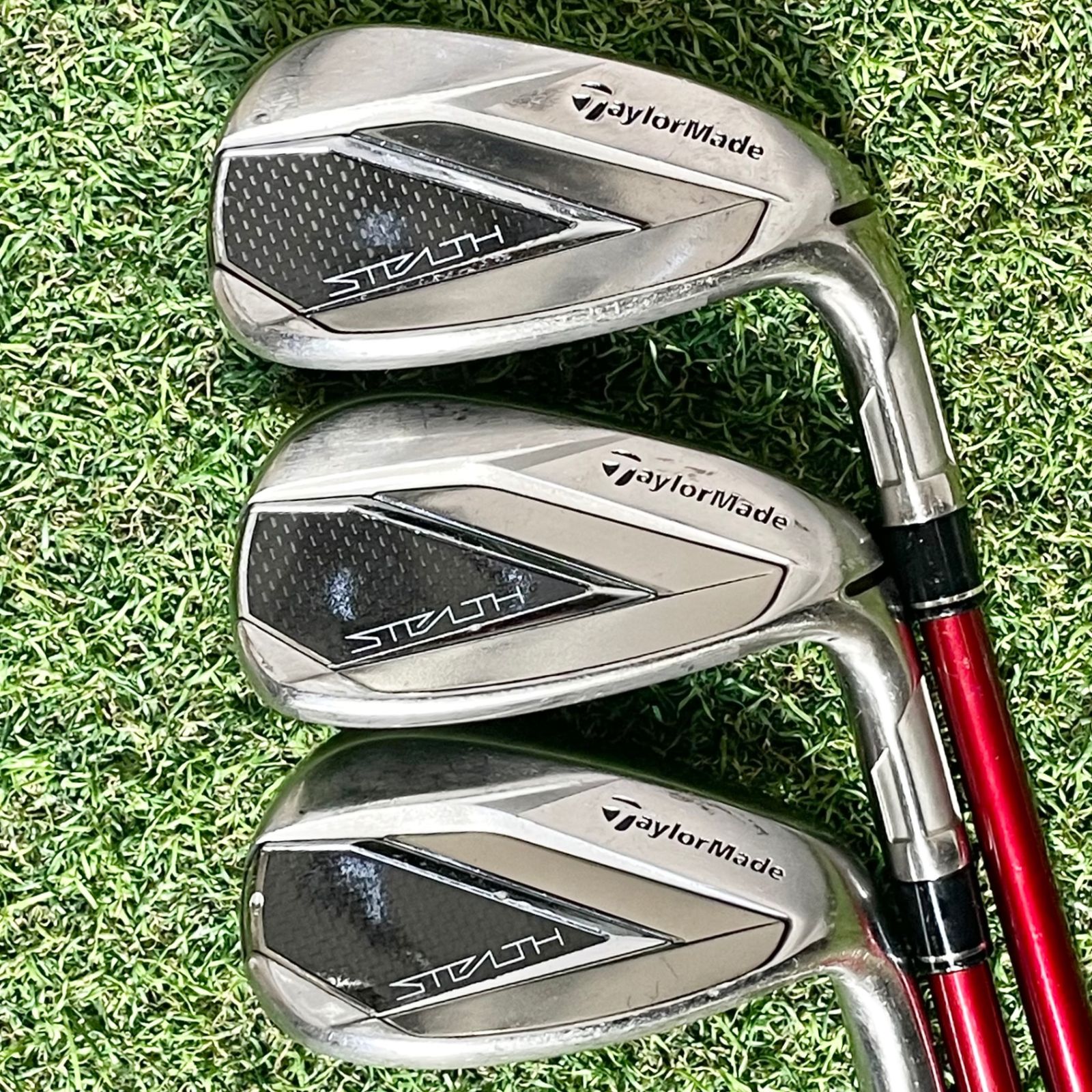 テーラーメイドステルスアイアン 6本セット　純正カーボンシャフト 6本セット 新品未使用品 テーラーメイド ステルス アイアン STEALTH