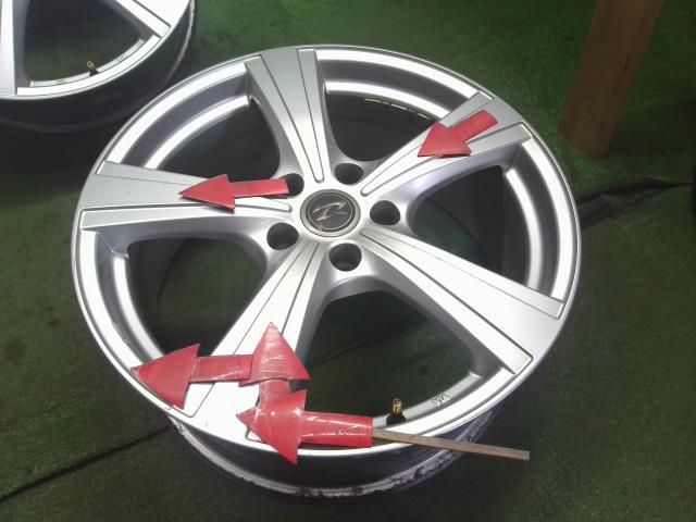 Treffer 18インチ アルミホイール 4本 自社品番250531