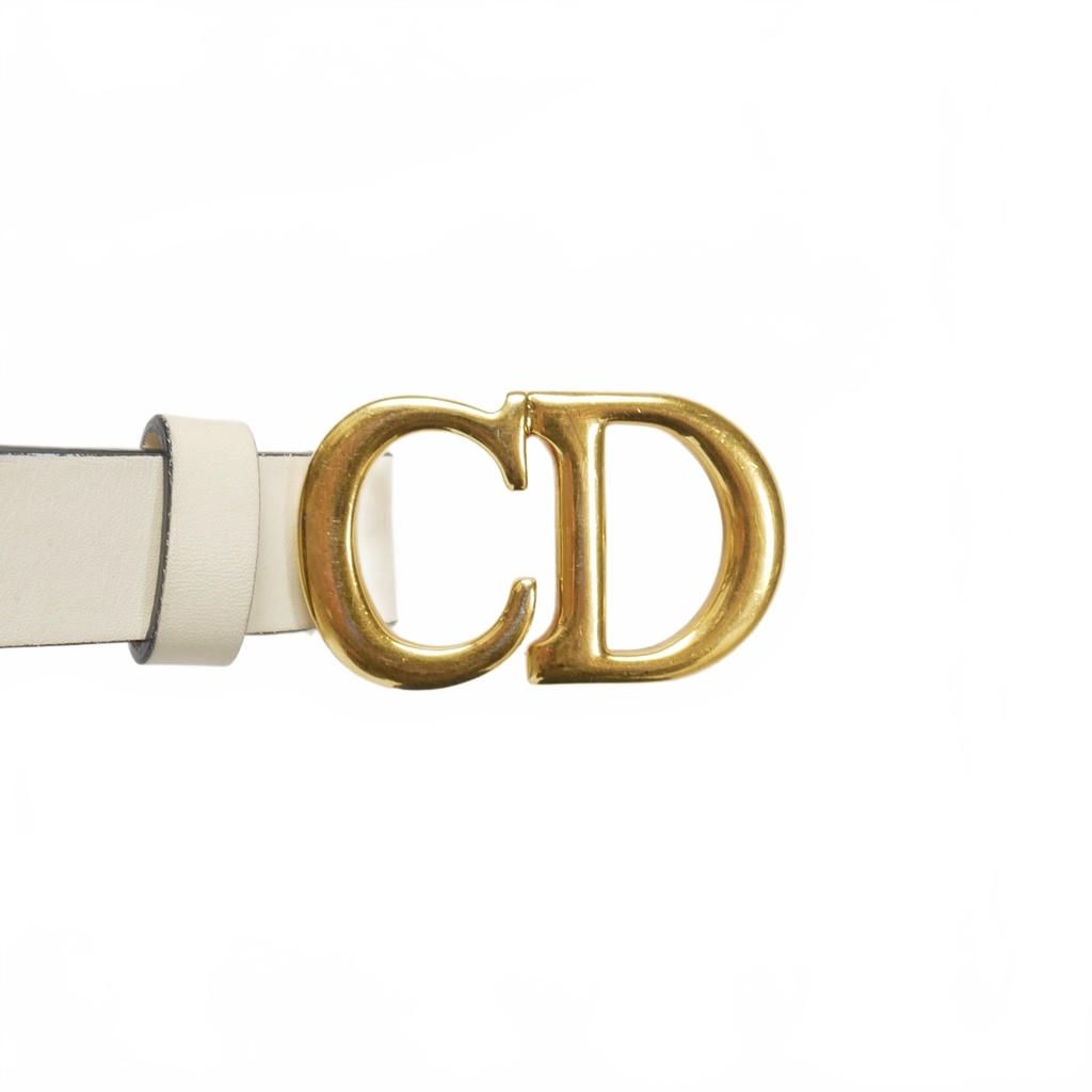クリスチャンディオール Christian Dior CDロゴ レザーベルト ベルト