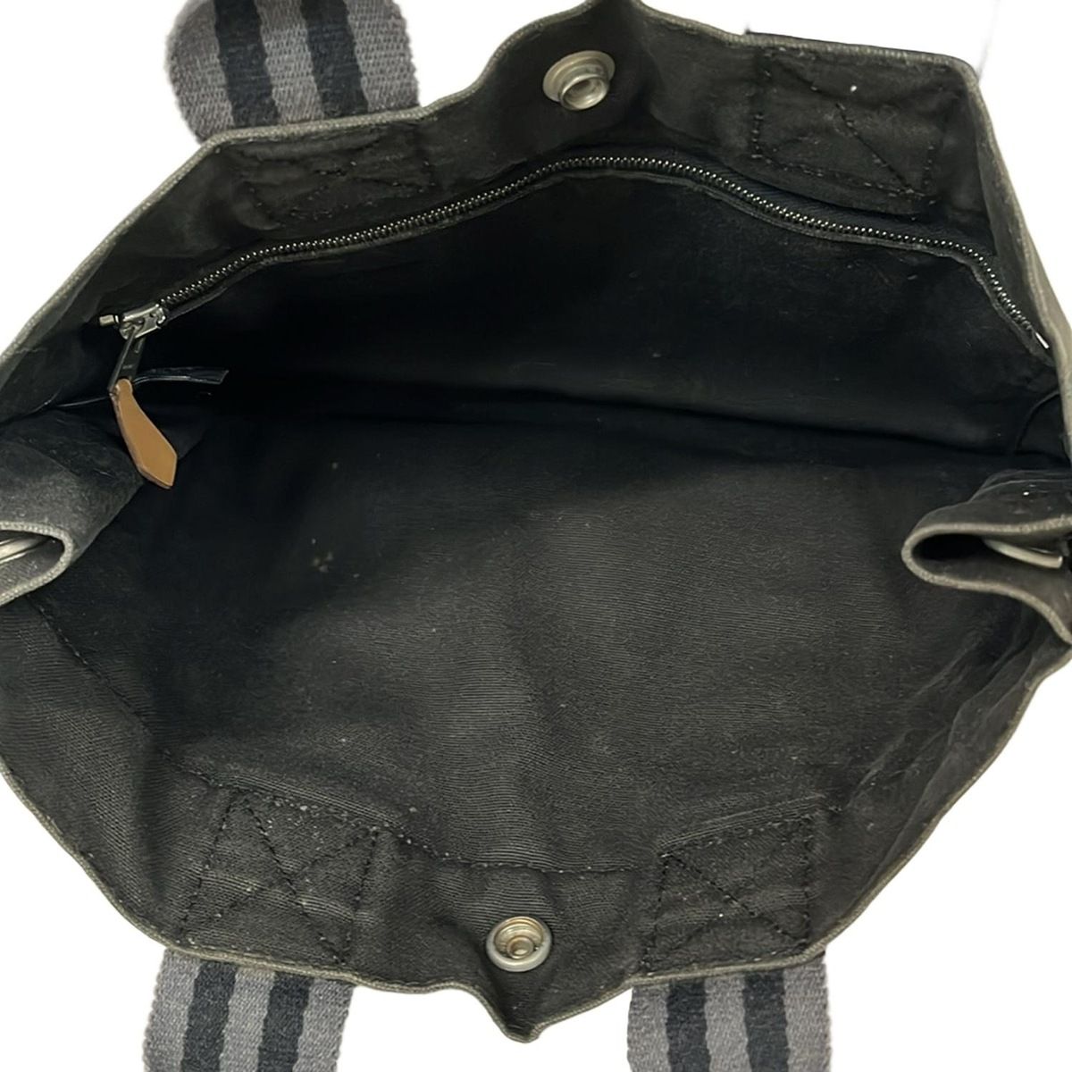 HERMES エルメス トートバッグ フールトゥトートPM 黒×グレー HERMES 