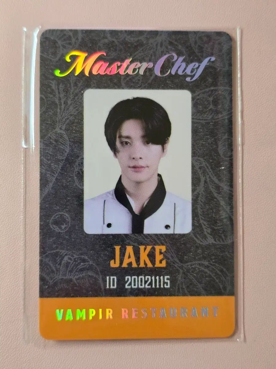 ENHYPEN（エンハイプン・エナプ）WORLD ジェイク spカード 쉐프 未使用