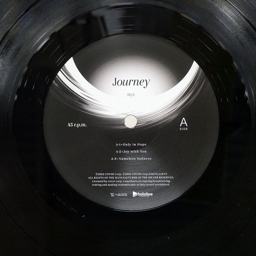 盤 IRYS JOURNEY COVER CORP HOLOEC 008 12 その他 レコード CD DVD ブルーレイ