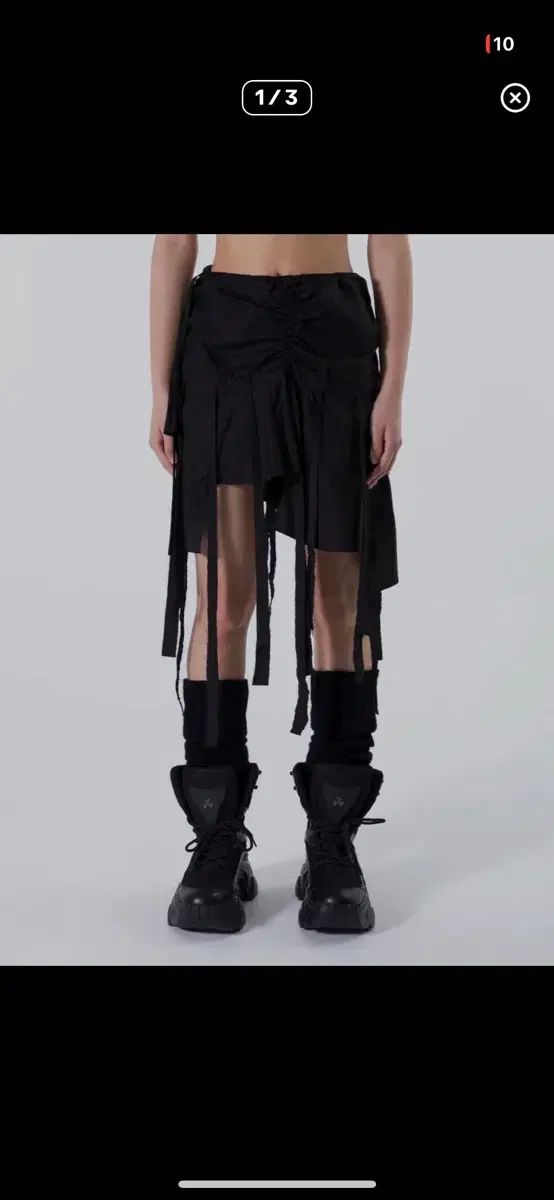 Leey アシンメトリー タッセル スカート