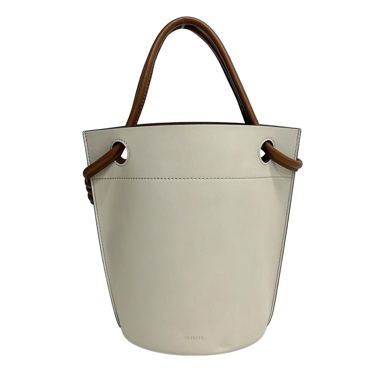 ORSETTO トートバッグ ベージュ/ブラウン ORSETTO トートバッグ ベージュ/ブラウン ORSETTO トートバッグ