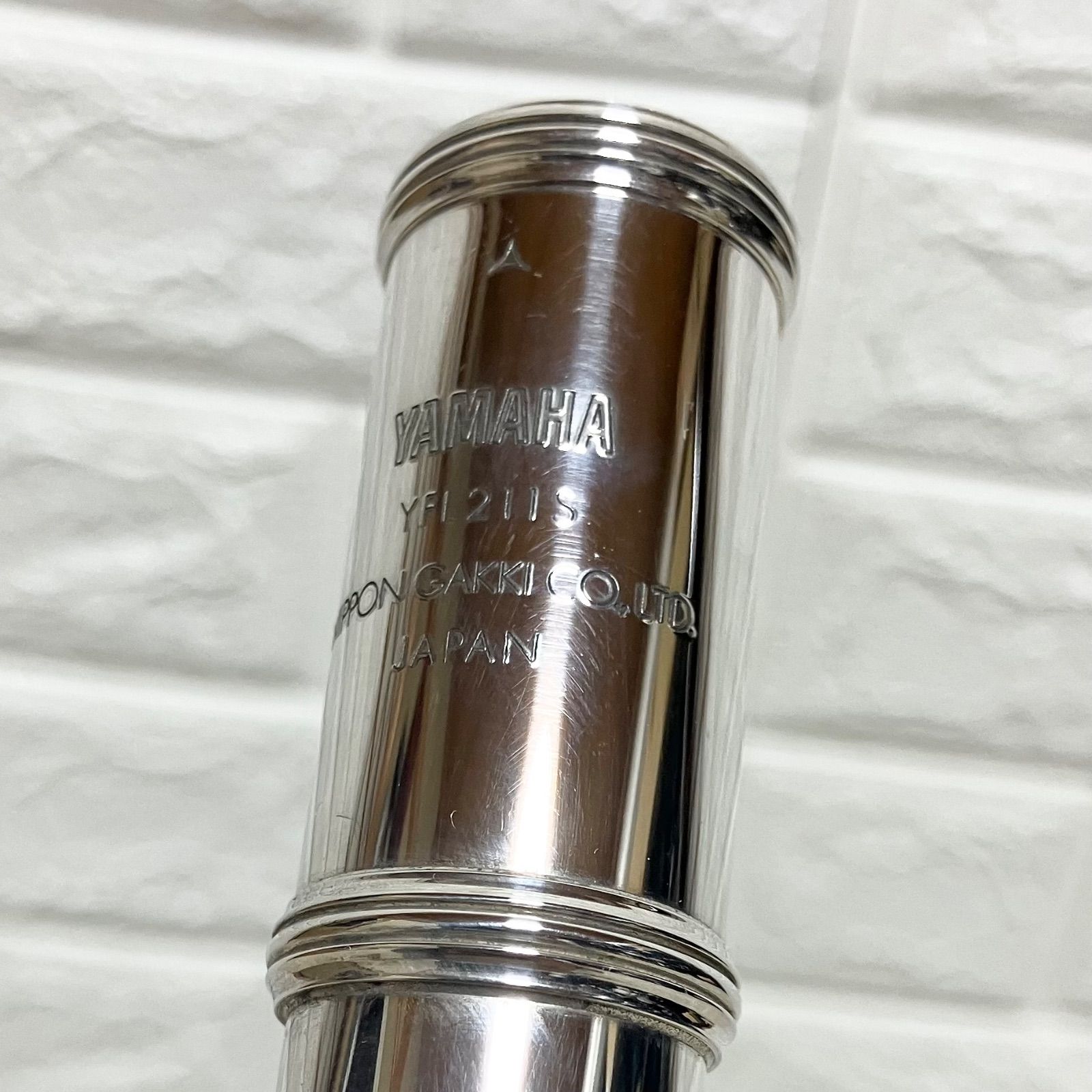 中古良音】YAMAHA YFL-211S Eメカ ヤマハ フルート シルバー - メルカリ