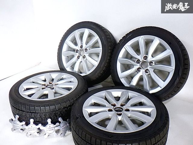 スタッドレスタイヤ付き!! Audi アウディ A 3 8 P 17インチ 7 5 J 56 PCD 112 H 5穴 ホイール 4本 1台分