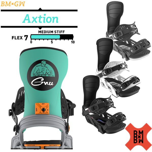 25 26 ベントメタル AXTION アクション メンズ レディース ビンディング バインディング スノーボード 2026