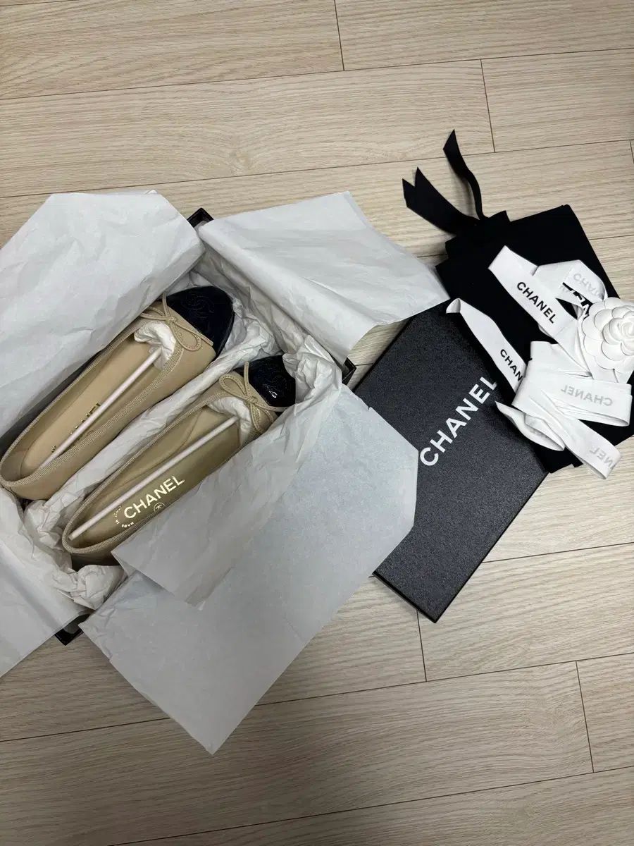 シャネル バレリーナ フラット 230