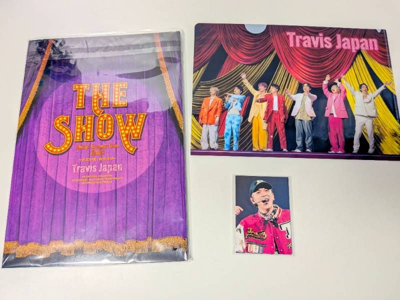 Travis Japan Debut Concert Tour 2023 THE SHOW グッズ 3点セット