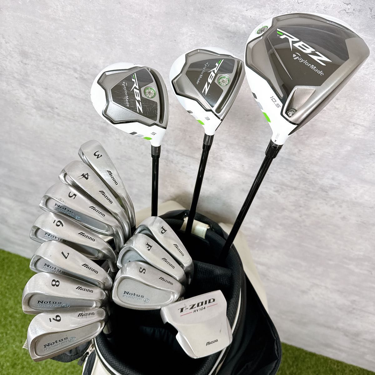 ゴルフクラブセット メンズ TaylorMade テーラーメイド RBZ フルセット