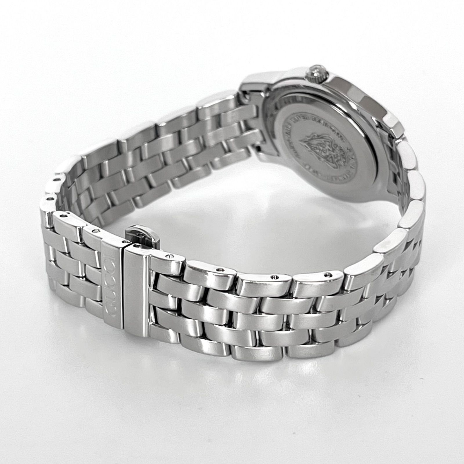 グッチ 5500L レディース 腕時計 磨き済み 美品】GUCCI 電池新品