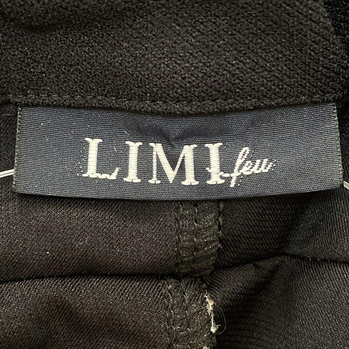  LIMI feu リミフゥ パンツ サイズS レディース 黒 フルレングス ウエストゴム その他 パンツ
