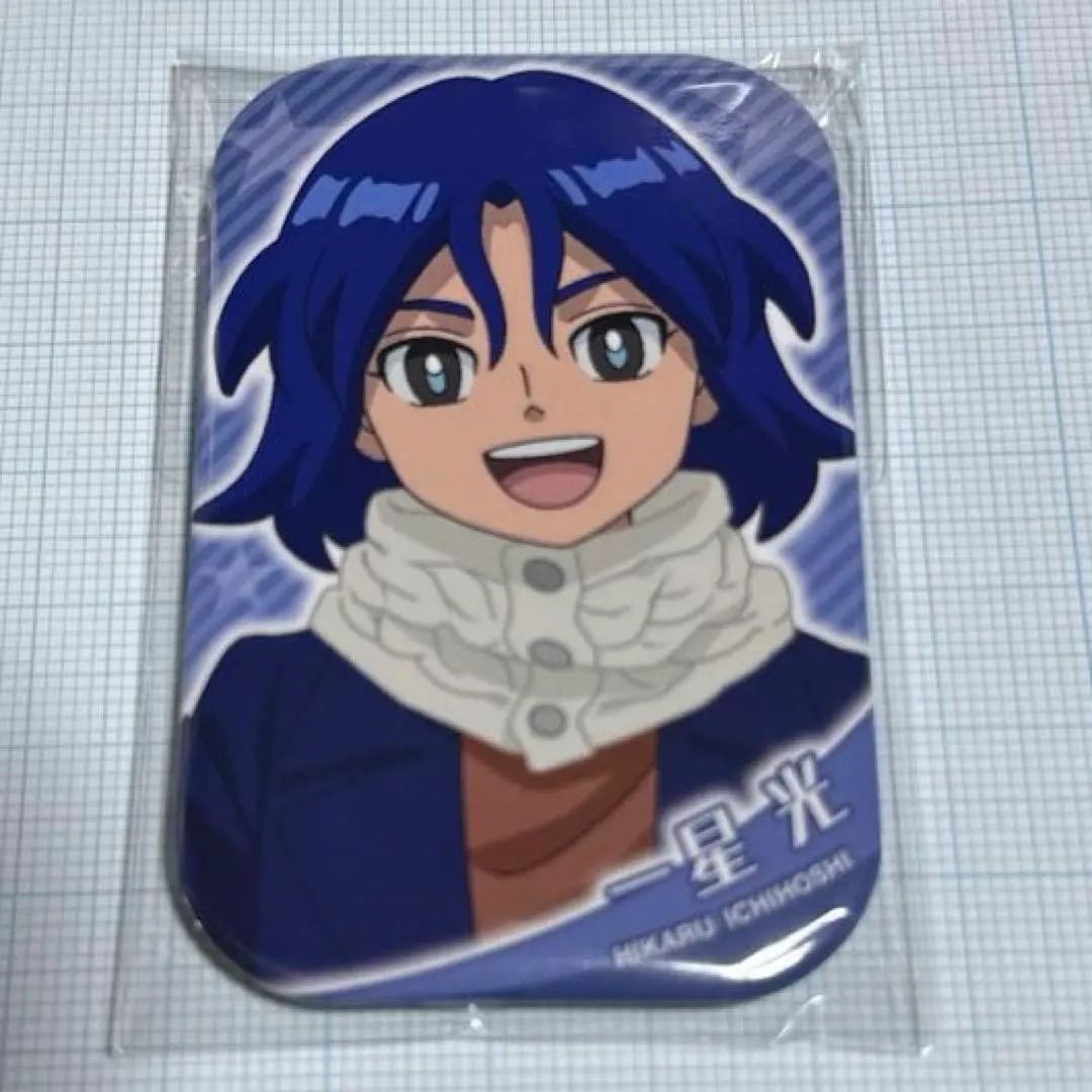イナズマイレブン 一星光 スクエア 缶バッジ ② - メルカリ