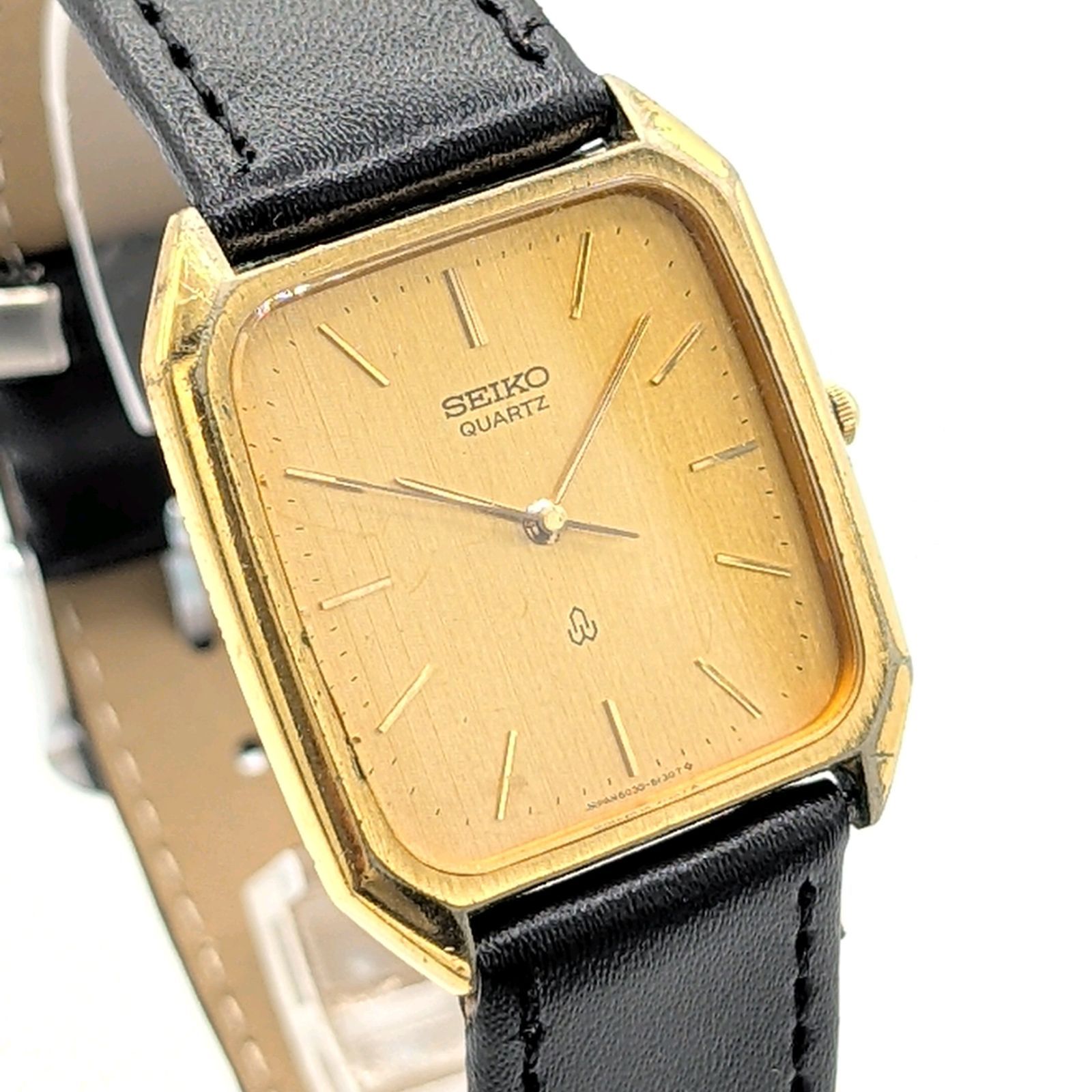 Vintage 00s Seiko Square Faced watch 2000 Seiko 5 men main image 3