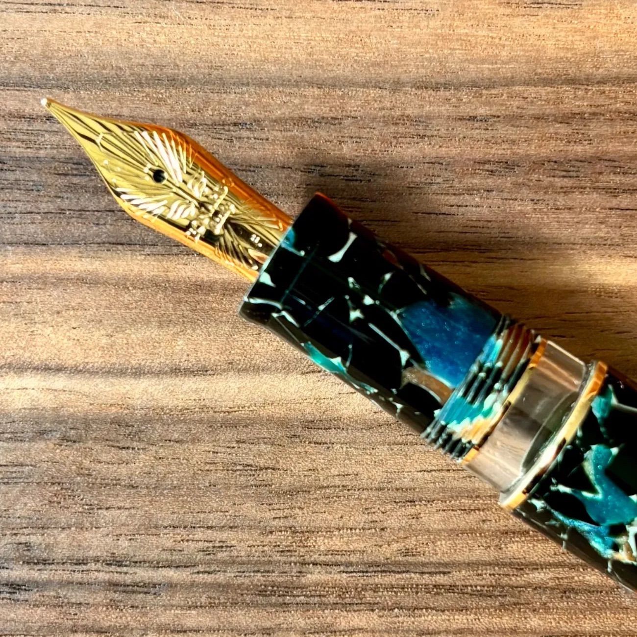 25本 レオナルド万年筆 モーメント ゼロ グランデ2 0 エディション シリアルナンバー刻印あり マルモ 品 再入荷なし